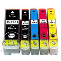 T202 Epson 5 cartouches pleines compatibles